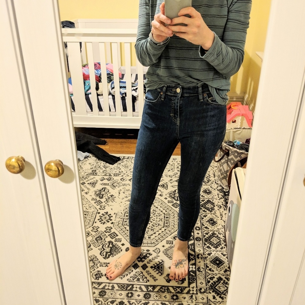 Topshop Jamie Petite W 26/ L 28 Skinny Jeans